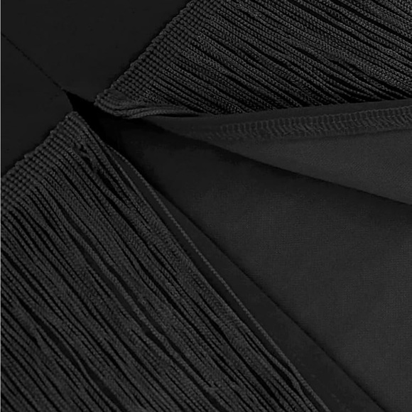 COPY - Black fringe dress - Picture 3 of 4
